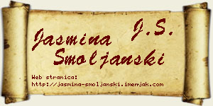 Jasmina Smoljanski vizit kartica